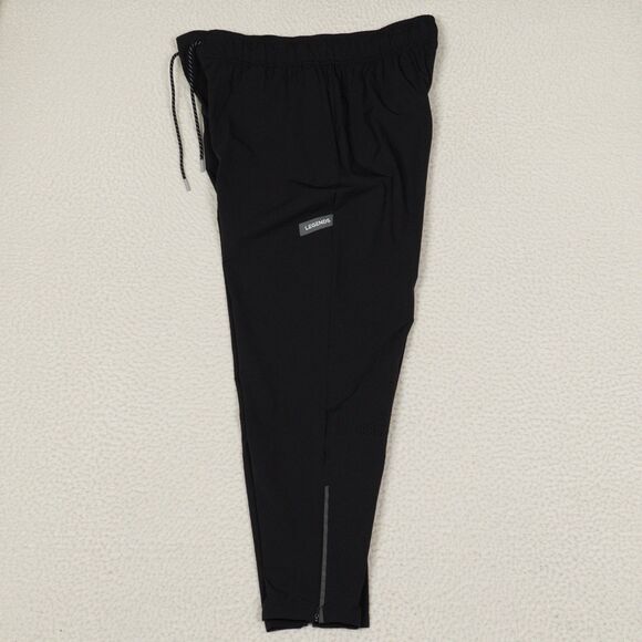 LEGENDS Carson Pant Mens XL Black 28" Inseam Dobby-Tech DWR Reflective Jogger - Picture 6 of 12
